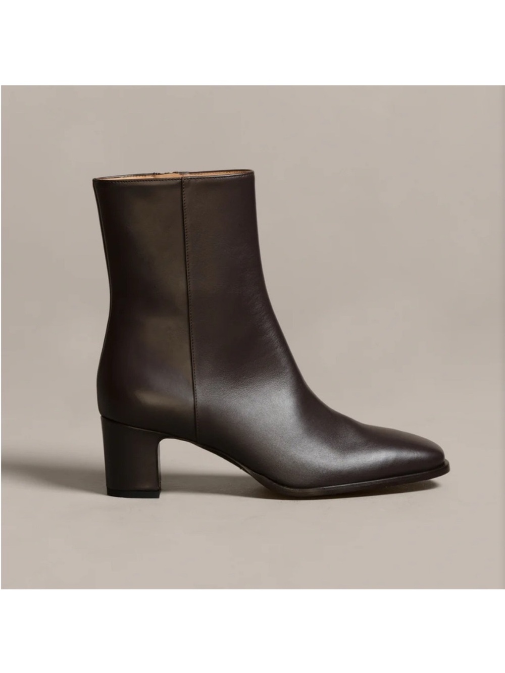 NWOT Jenni Kayne Leather Bobby Boot in Chocolate Brown Size 36